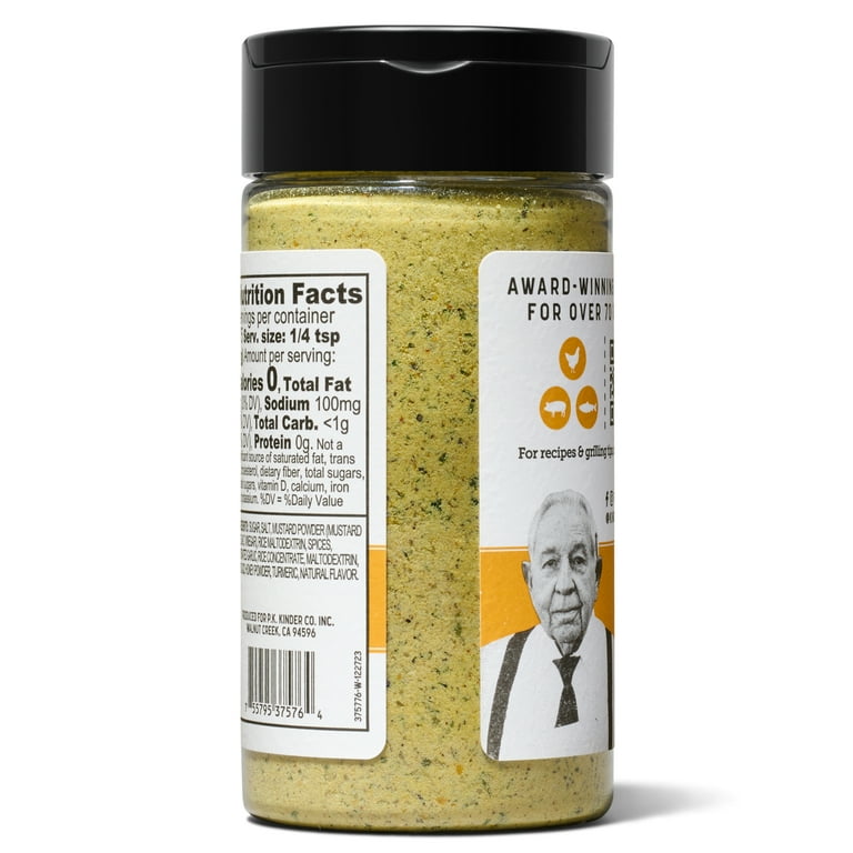 Kinder's Honey Mustard Seasoning, 6.2 oz