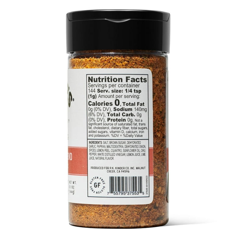 Kinder's The Fajita Blend Seasoning with Citrus and Garlic