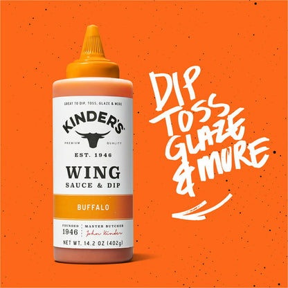 Kinder's Buffalo Wing Sauce & Dip - SlobsRus BBQ