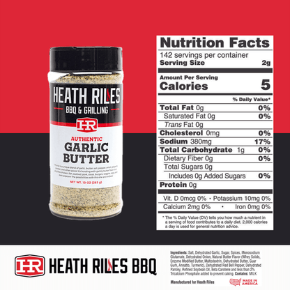 Heath Riles Authentic Garlic Butter - SlobsRus BBQ