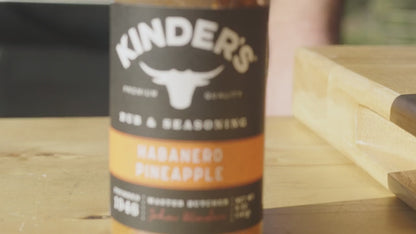Kinder's Habanero Pineapple Barbecue Seasoning, 5 oz