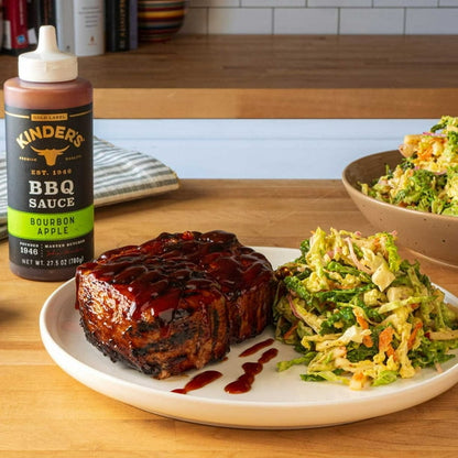 Kinder's Bourbon Apple Gold Label BBQ Sauce, 27.5 oz.