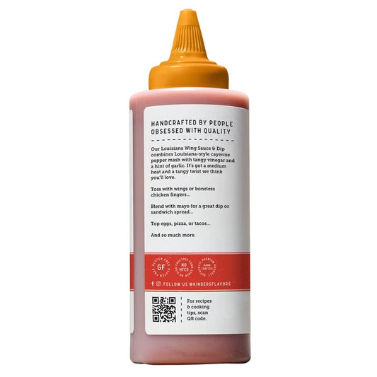 Kinder's Louisiana Heat Wing Sauce, 13.9oz