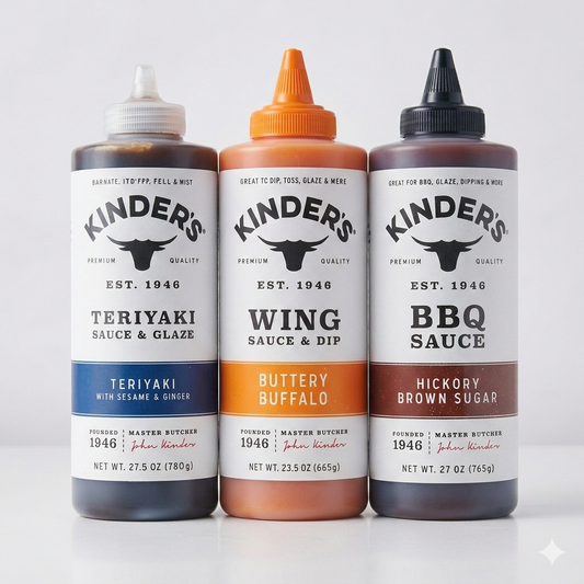 Kinder's Big Bottle 3 Pack