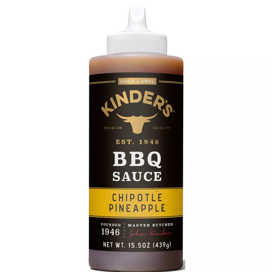 Kinder's Gold Label Chipotle Pineapple BBQ Sauce - 15.5oz