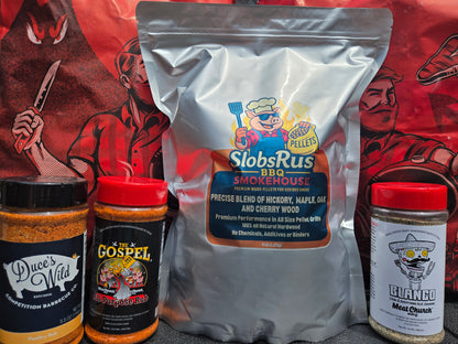SlobsRus BBQ Smokehouse Apple Blend Pellets, 5lbs