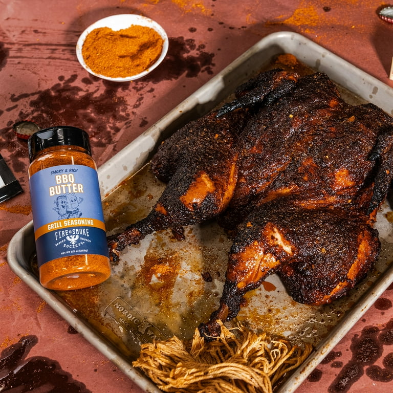 Fire & Smoke Society BBQ Butter Seasoning, 9.5 oz