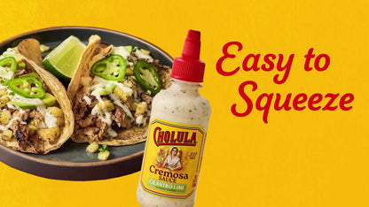 Cholula Cilantro Lime Cremosa Sauce, 8oz