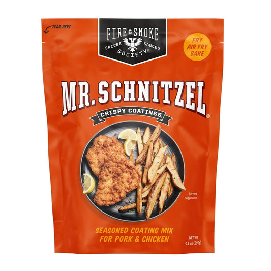 Fire & Smoke Society Mr. Schnitzel Crispy Coating Fry Mix, 9.5oz