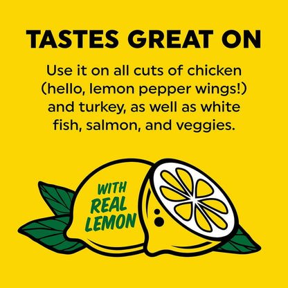 Fire & Smoke Society Lemon Pepper Seasoning, 6oz