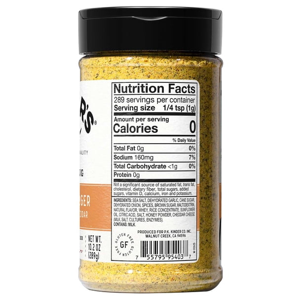 Kinder's Tavern Garlic & Cheddar Burger Seasoning