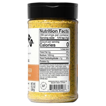Kinder's Tavern Garlic & Cheddar Burger Seasoning