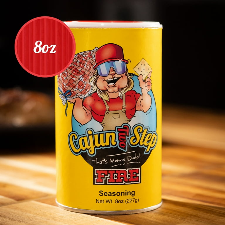 Cajun Two Step Seasoning FIRE | Thats Money Dude, 8oz