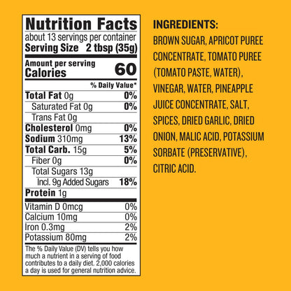 Traeger Apricot BBQ Sauce