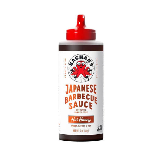 Bachan's Hot Honey Japanese BBQ Sauce, 17oz