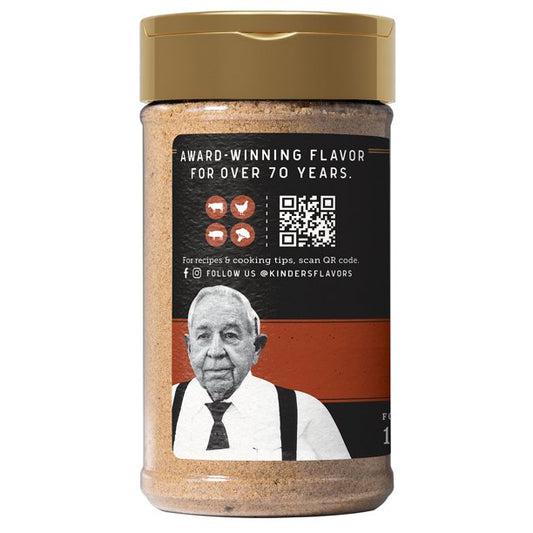Kinder's Whiskey Peppercorn Seasoning, 9.7 oz