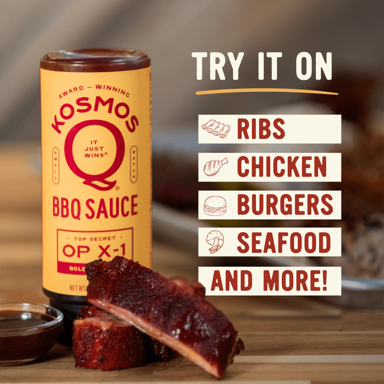 Kosmos Q OPX-1 Bold & Tangy BBQ Sauce