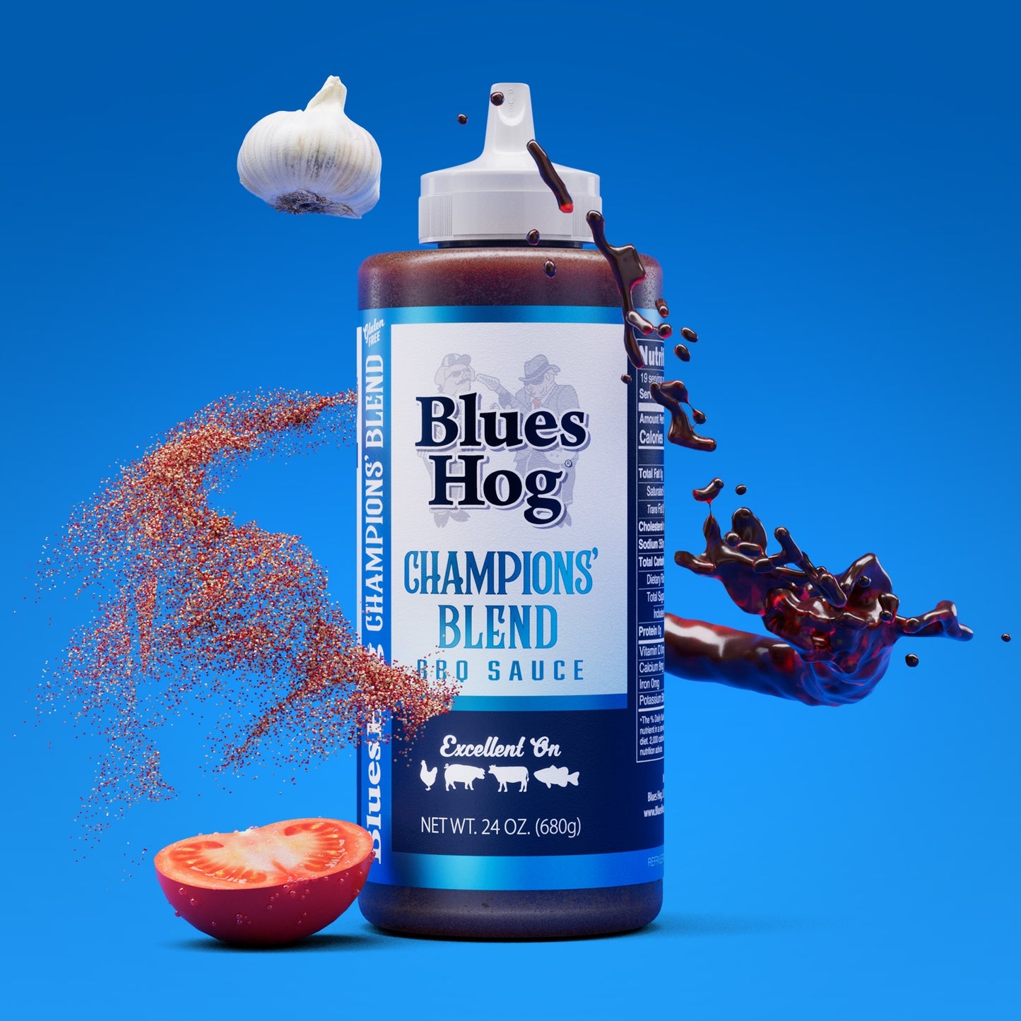 Blues Hog Champions' Blend BBQ Sauce 24oz