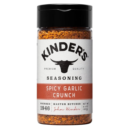 Kinder's Spicy Garlic Crunch Seasoning, 6.6 oz