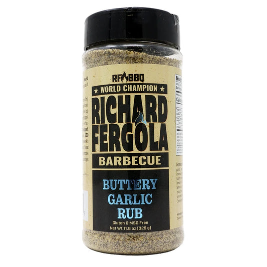 RICHARD FERGOLA BBQ BUTTERY GARLIC RUB 11.6 oz.