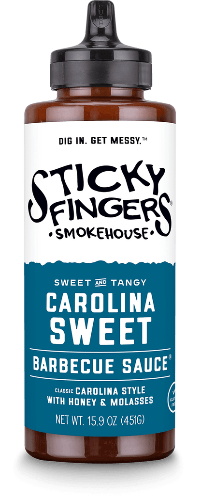 Sticky Fingers Smokehouse Carolina Sweet Original BBQ Sauce, 15.9oz