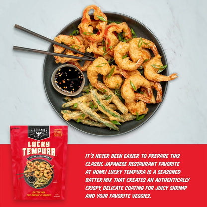 Fire & Smoke Society Lucky Tempura Batter Coating Mix, 10.8oz
