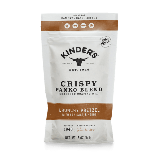 Kinder's Crunchy Pretzel Seasoned Panko Coating, 5 oz
