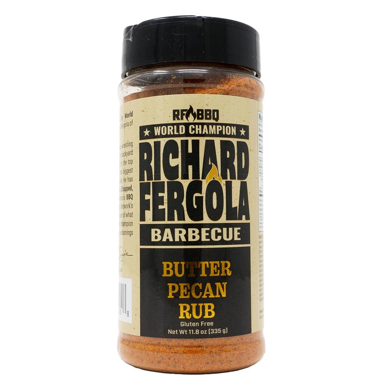 Richard Fergola BBQ Butter Pecan Rub 11.8 Oz