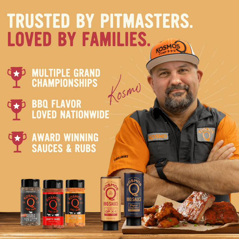 Kosmos Q OPX-1 Bold & Tangy BBQ Sauce