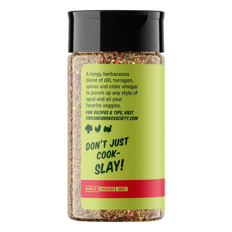 Fire & Smoke Society Potato Slayer Vegetable Seasoning Blend, 5oz