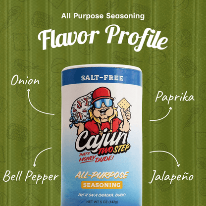Cajun Two Step Cajun No Salt, 5oz