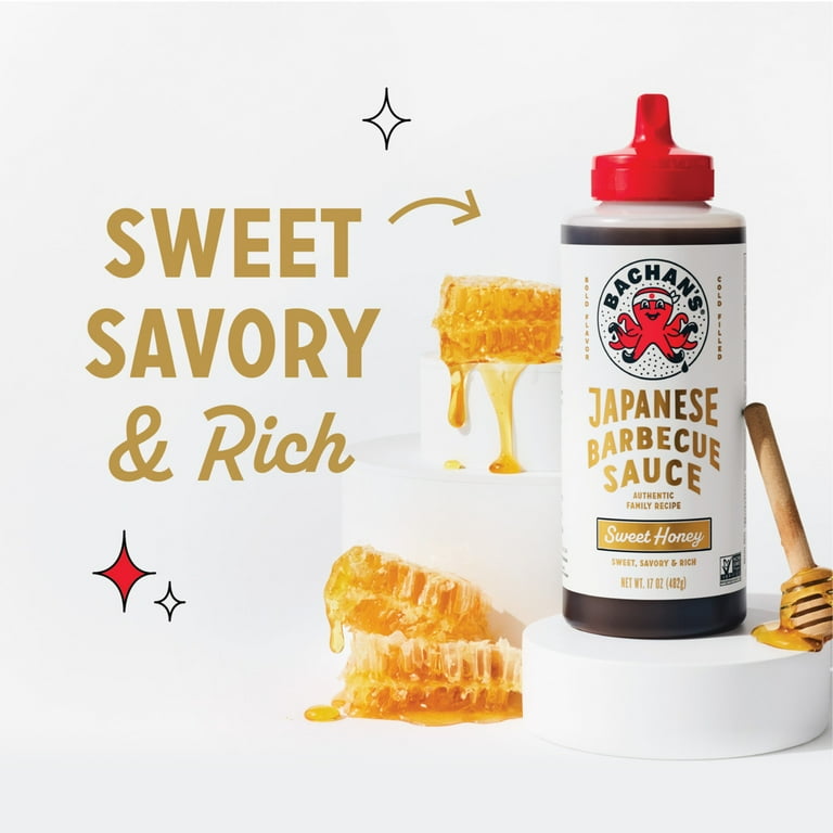Bachan's Sweet Honey Japanese Barbecue Sauce