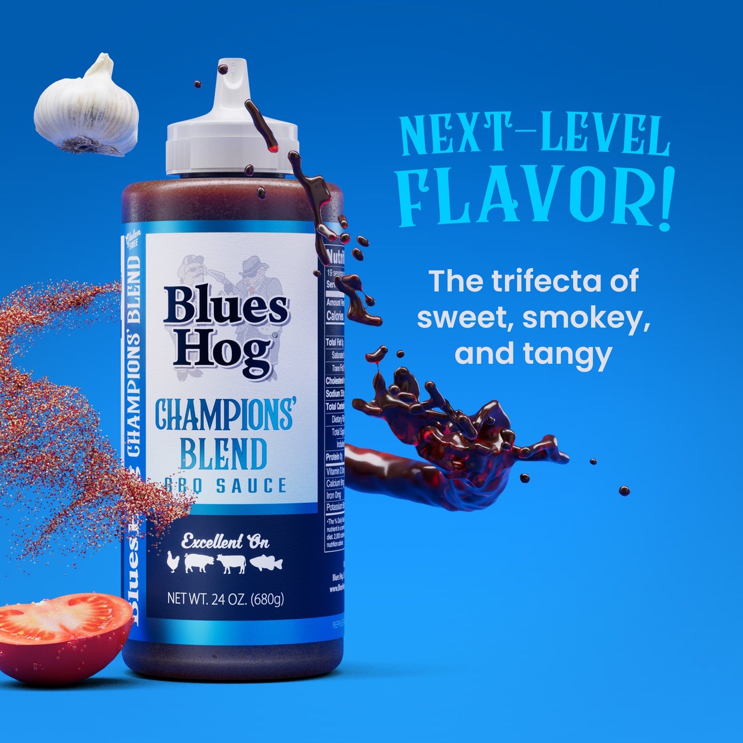 Blues Hog Champions' Blend BBQ Sauce 24oz