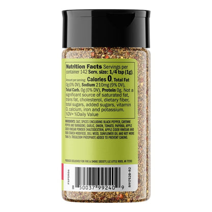 Fire & Smoke Society Potato Slayer Vegetable Seasoning Blend, 5oz