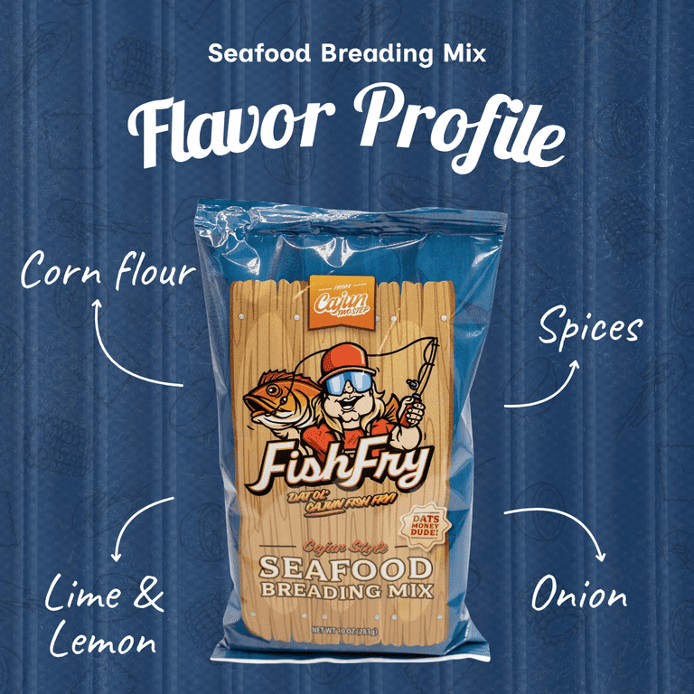 Cajun Two Step Fish Fry Batter, 10oz