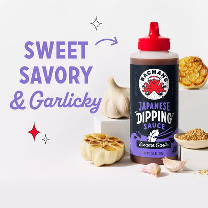 Bachan's Sesame Garlic Japanese Dipping Sauce, 15.5oz
