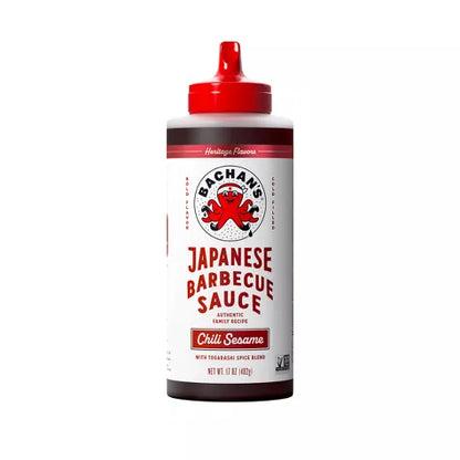 Bachan's Chili Sesame Japanese BBQ Sauce, 17oz