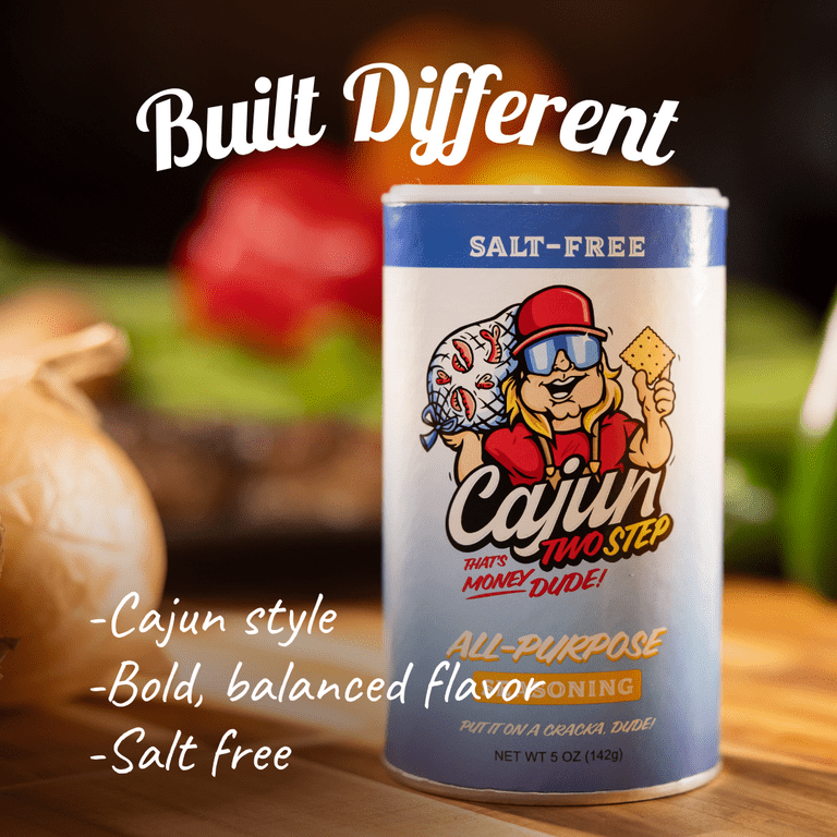 Cajun Two Step Cajun No Salt, 5oz