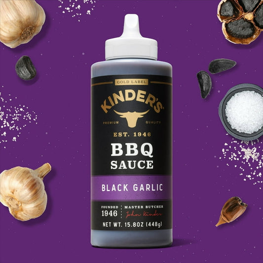 Kinder's Black Garlic BBQ Sauce, 15.8oz
