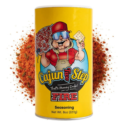 Cajun Two Step Seasoning FIRE | Thats Money Dude, 8oz