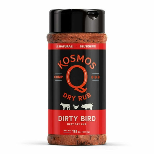 Kosmos Q Dirty Bird Dry BBQ Rub, 11 oz