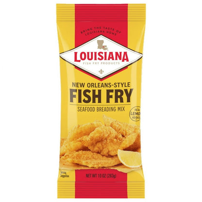 Louisiana New Orleans Style Crispy Seafood Coating Mix, 10 oz