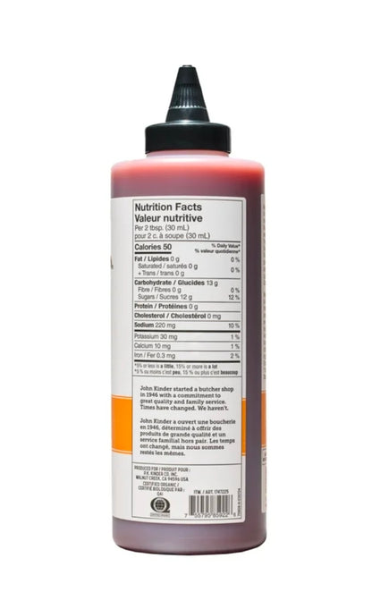 Kinder's Honey Hot Barbecue Sauce