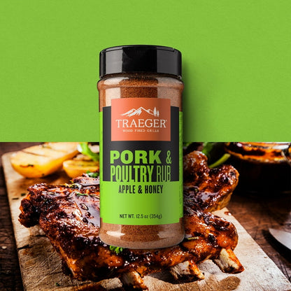 Traeger Pellet Grills Pork & Poultry Rub, 12.5 oz
