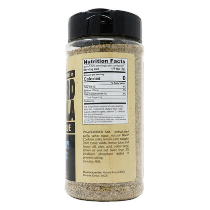 RICHARD FERGOLA BBQ BUTTERY GARLIC RUB 11.6 oz.
