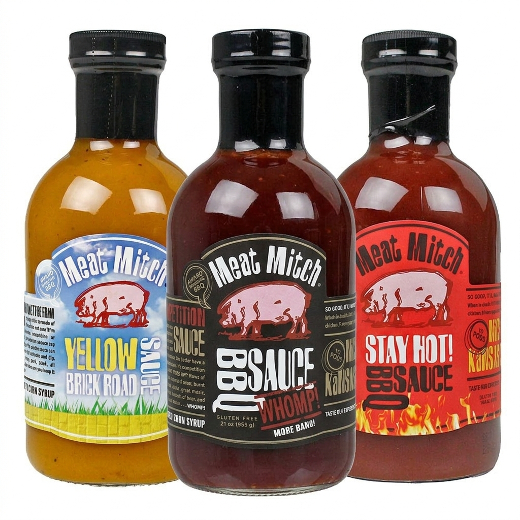 Meat Mitch BBQ Starter Trio