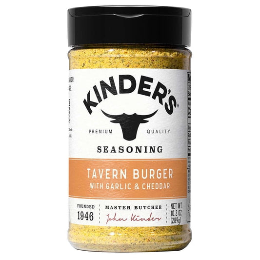 Kinder's Tavern Garlic & Cheddar Burger Seasoning