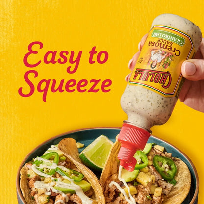 Cholula Cilantro Lime Cremosa Sauce, 8oz