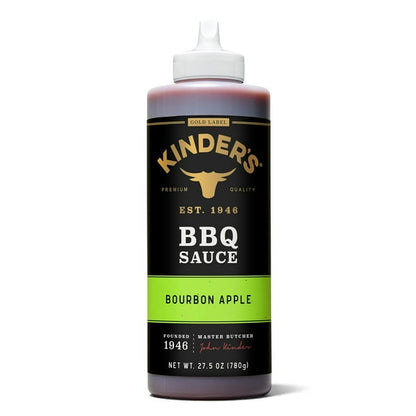 Kinder's Bourbon Apple Gold Label BBQ Sauce, 27.5 oz.