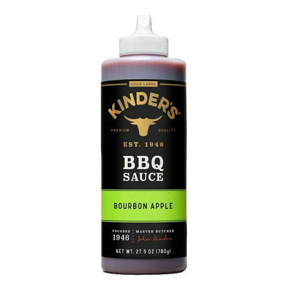 Kinder's Bourbon Apple Gold Label BBQ Sauce, 27.5 oz.